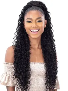 Shake N Go Beach Curl 28" Synthetic Organique Ponytail