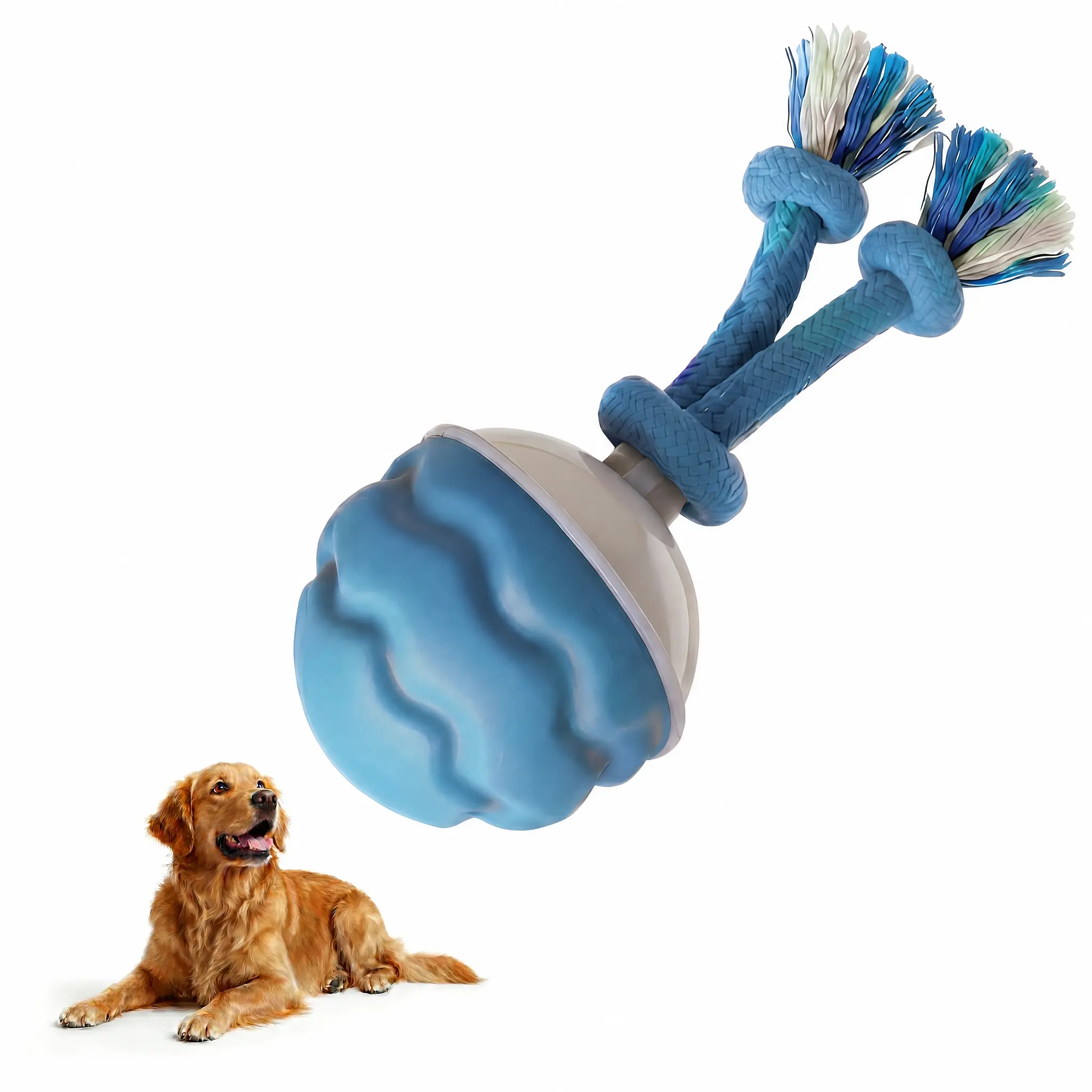 Interactive Dog Ball – Automatic Rolling Smart Dog Toy with Random Motion and Multiple Play Modes, Squeaky Sounds & Long Battery Life for Bored Dogs