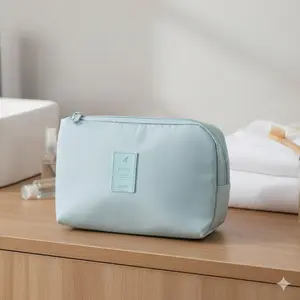 Multifunctional Tech Organizer Bag: Water-Resistant Cable Management Pouch with Anti-Scratch Grid Lining, Dedicated Charger & USB Compartments, Foldable Design for Travel & Daily Electronic Accessories Storage.