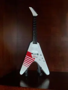 Miniature BUCKETHEAD Guitar with Free Display Stand Collectible GIFT