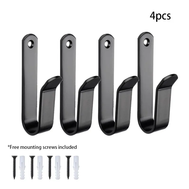 Longboard Skateboard Hanger Multi-Layer Display Rack Hook, Snowboard Skiing Storage Organizer, Wall Mounted Hooks for Sports Equipment