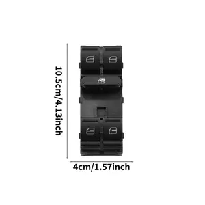 Skoda Fabia Window Switch Assembly Key, Fits Models 2007-2014, Replacement Car Parts, High Value Automotive Accessory, No Battery Included，OE:5JD959858