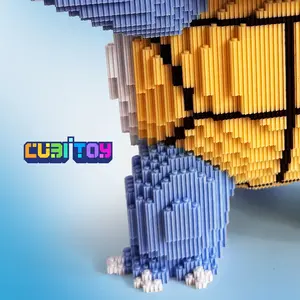 CubiTOY Animation Series Large Squirt (12,809 PCS) Micro 3D Building Block Model