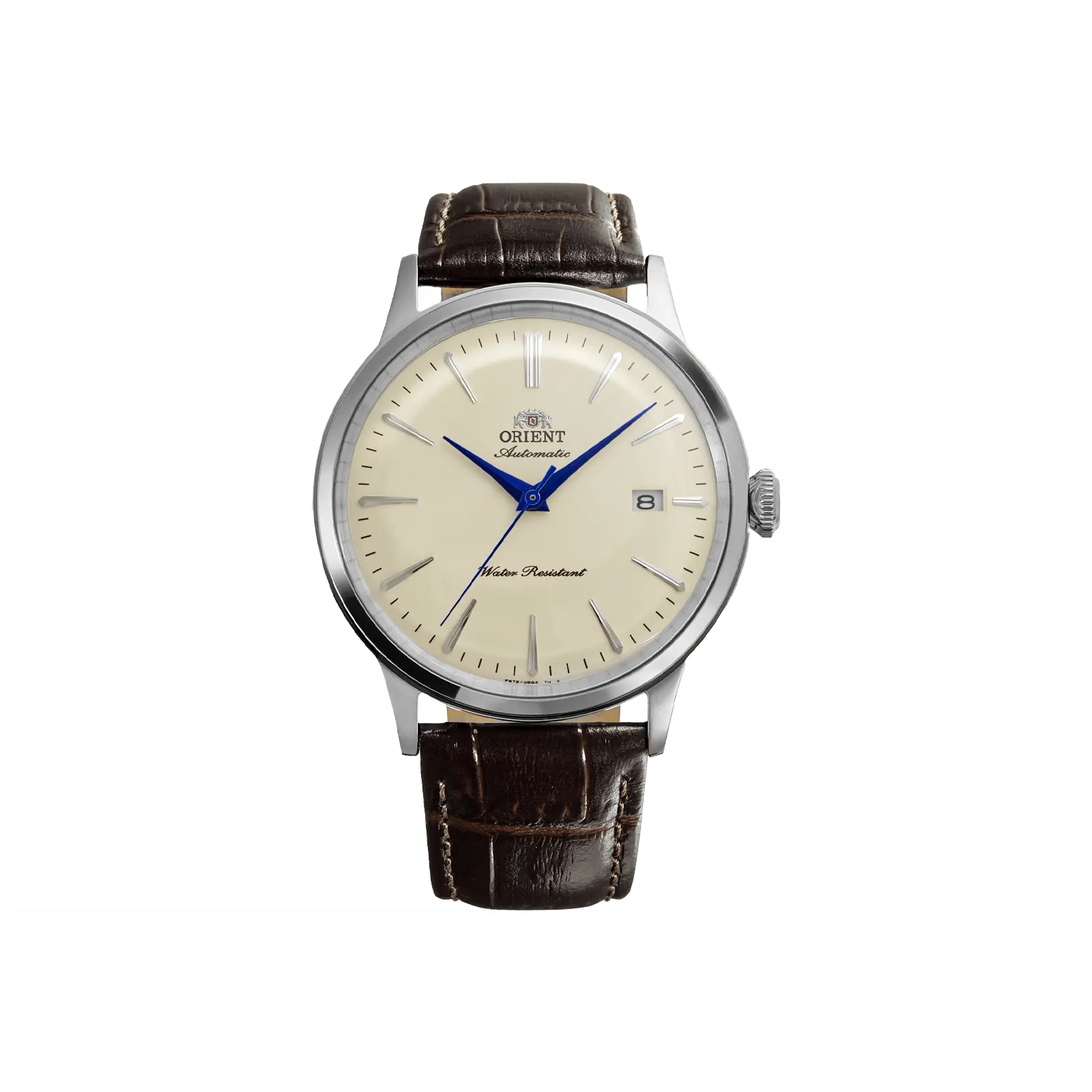 Orient Bambino Version 7 (40.5mm) | Automatic / Hand-Winding Movement | Champagne Dial | Stainless Steel Dress Watch, RA-AC0033Y30B