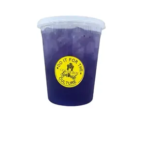 Yellow Custom Circle stickers  add your logo