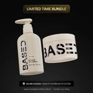 Based Hydration & Hold Duo | Leave-In Conditioner & Curl Gel Bundle