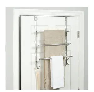 3-Tier Towel Bar with 2 Hooks