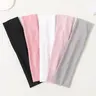Solid Color Hair Band (5pcs), Casual Wide Elastic Hair Band for Women & Girls, Minimalist Headwear Suitable for Daily Life, Fashion Hair Accessories for Party, Daily Clothing Decor, Solid Color Headband, Elastic Headbands, Hairband