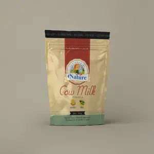 Designed by Nature Cow's Milk Formula - Natural Dairy Product with Calcium Protein and Vitamins for Dietary Needs 12oz Pouch