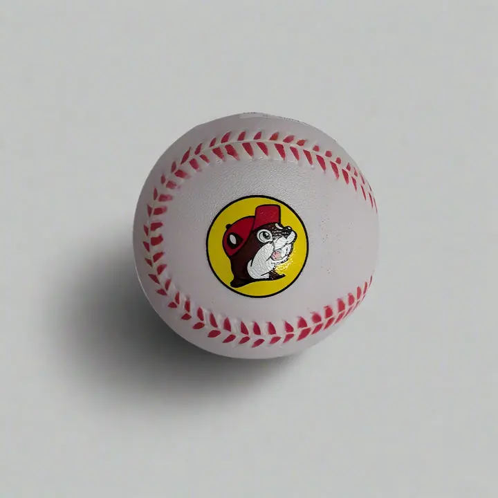 Buc-ee's Foam Baseball - Soft, Lightweight, Safe Construction for Youth Players, Collectors Item, Indoor/Outdoor Use, Baseball Fans' Display Piece