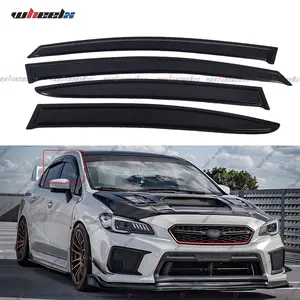 2015-2021 Subaru WRX STI - Side Window Visors Rain Guards , 4PCS OEM-Style Wind Deflectors Sun Shades, Direct Fit Easy Installation Car Exterior Accessories, Keep Interior Dry Allow Fresh Air Auto Parts Accessories fathersdaygift fathersdaygift