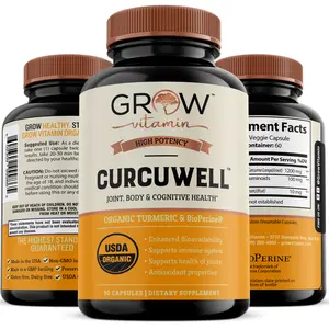 Turmeric Curcumin Supplement with BioPerine and Black Pepper, Extra Strength NEW