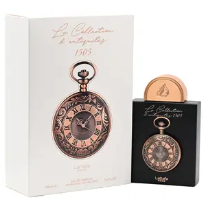 Lattafa Pride La Collection d'Antiquities 1505 Unisex Fragrance EDP - 3.3/3.4 oz, New in Box, Notes of Depth, Balsam, Guaiac Wood, Refinement