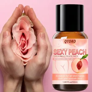 Peach Essential Oil for Women's Intimate Care, Tightening, Moisturizing and Hydrating, Odor Removal, Gentle Skin-Friendly, Relieves Dryness