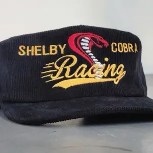 New Corduroy Embroidered SnapBack Hat