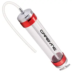 Carbyne Suction Gun Fluid Extractor, See-Through, Heavy Duty Professional Quality.  Perfect for Automotive, Garage, Shop Applications