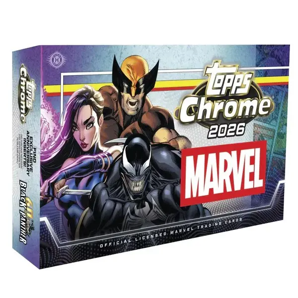 2026 Topps Chrome Marvel Comics - Hobby Box