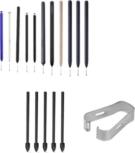 Tips Replacement contans Nibs (5 Pack) Compatible with SPen Samsung Note 10/10+, Note 20 Series, Tab S6/S6 Lite, S7/S7+, S8 Series, S21, S22, S23 Ultra, S24 Ultra, S25 Ultra + Free Tweezers. Black