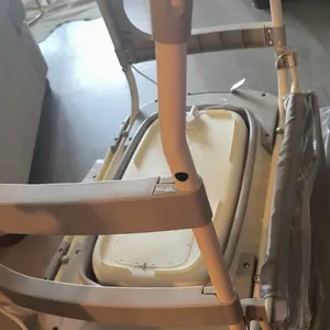 2-in-1 Baby Changing Table & Bath Tub Foldable with Storage Wheels Smart Temp Display Safety Belt Multifunctional Newborn Changing Table,mothersdaygift