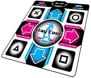 Dance Dance Revolution Regular Dance Pad for Sony PlayStation2 PS/PS2 - Non-Slip Grip Bottom & Arcade Sized Sensors - 8 Directional Buttons - Durable Plastic Surface - 36" x 32" x 1/4"