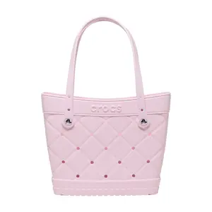 Crocs Classic Quilted Tote Bag, Personalize with Jibbitz