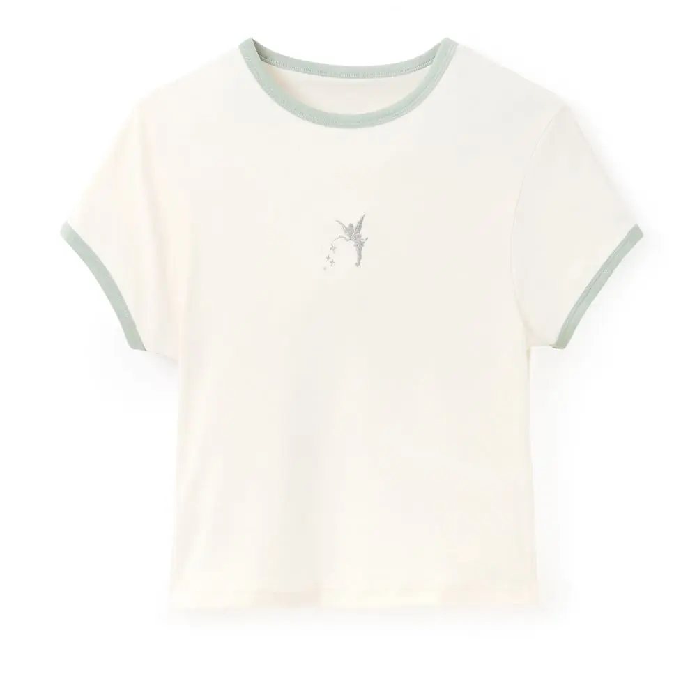 Disney Store Tinker Bell ''Where Dreams Come True'' Ringer T-Shirt for Women – Peter Pan