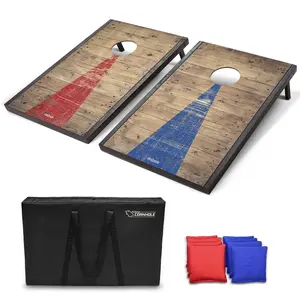 GoSports Classic Cornhole Set - Rustic Wood GoSports Classic Cornhole Set - Rustic Wood