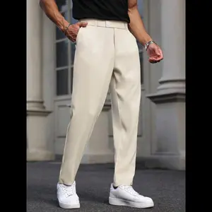 NewMen's Plus Size Formal & Casual Pants, Comfortable Non-Elastic Polyester Fabric, Available in Sizes 0xl to 6xl, High-Quality Men's Wear, Trouser