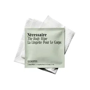 Nécessaire The Body Wipe | On-the-Go Cleansing Body Wipes | Body Wash-Inspired Formula with Niacinamide, Omegas + Plant Oils | Clean, Soft, Refreshed Skin | Eucalyptus Scent | Vegan + Non-Comedogenic