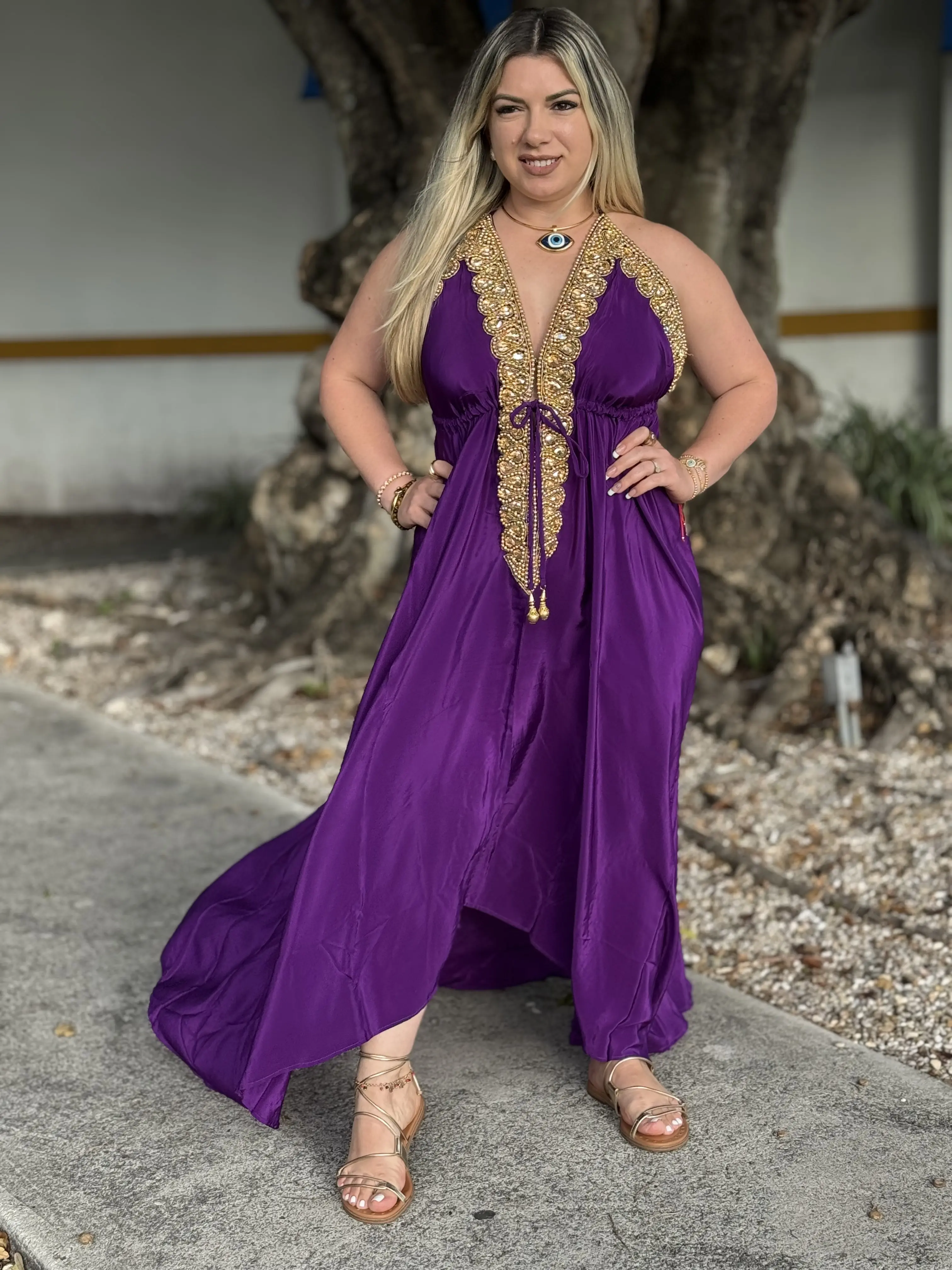 dress silk chiffon Vintage Silk Floral Chiffon Gown