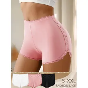 QUASTI 3 Pack Women’s Seamless Safety Shorts, High Waisted Anti-Chafing Slip Shorts, Soft Stretch Under Dress Shorts for Everyday Comfort S-XXL