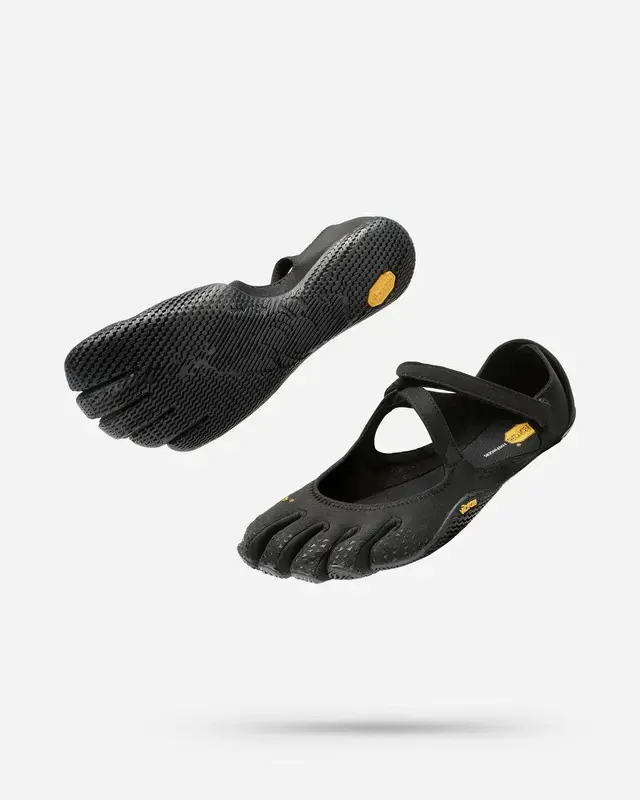 Vibram FiveFingers Portable Barefoot Travel Sneakers for Men Women, Foldable Five Toe Minimalist Walking Shoes with Roomy Wide Toe Box, Slim Light Zero Drop Rubber Sole, Convenient for Airplane Travel, Light Exercise, Beach Trip and Casual Outings