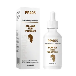 Pp405 Hair Growth Scalp Treatment Serum 60ML, Unisex Hair Care with 5% Biotin, Ginseng & Rosemary Extracts, Vegan, No Parabens, Daily Use for All Hair Types