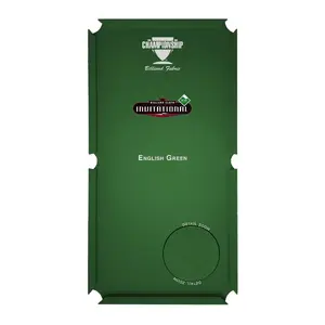 Championship Invitational Pool Table Felt, Billiard Table Cloth, Pool Table Felt Replacement kit, Billiards Table Felt Pool with 6 Precut Rail Cloth Strips, Pool Table Accessories (Multiple Color)