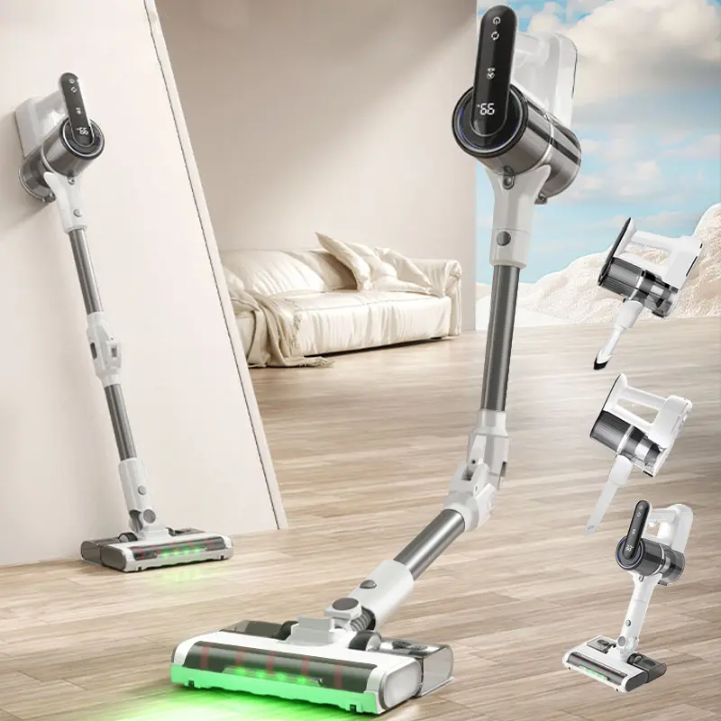 Cordless Powerful Vacuum Cleaner with Multiple Attachments for Comprehensive Cleaning Cordless Powerful Vacuum Cleaner with Multiple Attachments for Comprehensive Cleaning