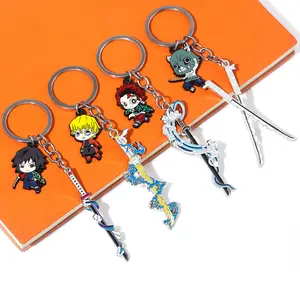 Demon Slayer Character Weapon Keychain, Tanjiro Kamado, Inosuke Hashibira, Nezuko Kimetsu No Yaiba, Anime Collectible Accessory, Anime Keychains, Character Themes, Keychain Pendant, Key Chain Decorations