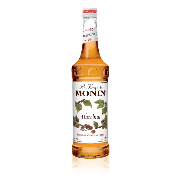 Monin Hazelnut Syrup - Bottle (750mL) Monin Hazelnut Syrup - Bottle (750mL)