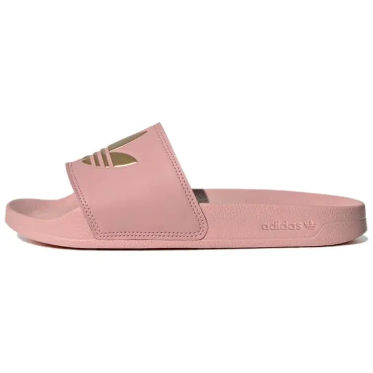 Adidas Adilette Lite Slides Wonder Mauve Matte Gold Women's