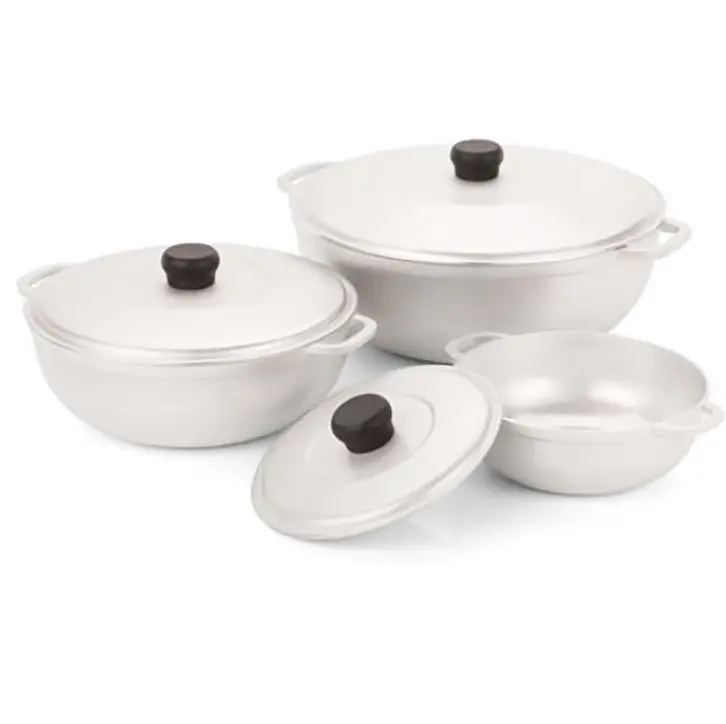 IMUSA 3 piece cookware set aluminum pots