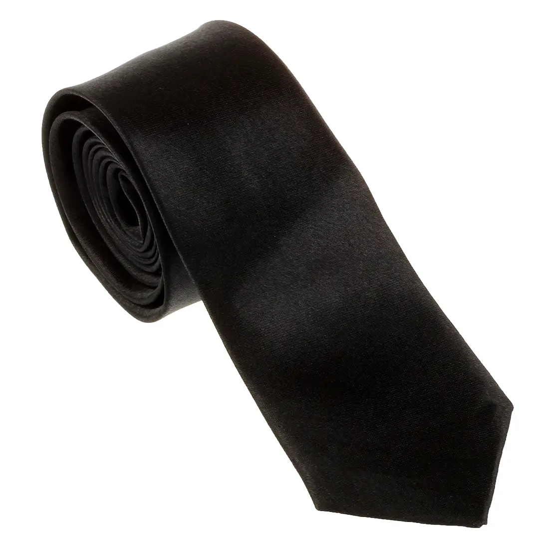Car Body Repair Tool Accessory - Unisex Thin Polyester Tie, Casual Comfy Skinny Streamlined Narrow Necktie, Fashion Design - Black, Tie Design