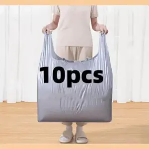10-Pack Extra Large Storage Bags, Durable Tear-Resistant, Ideal for Clothes, Bedding, Shoes, Perfect for Moving, Dorm Life, Travel, Travel Organizer