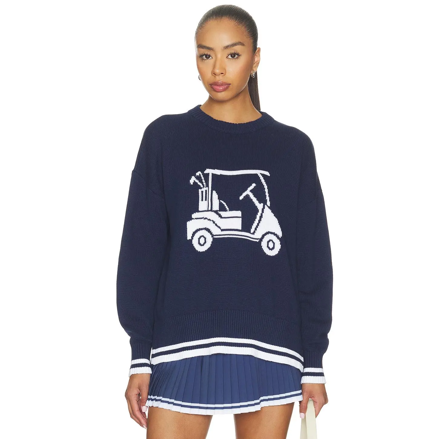 BEACH RIOT Beach Riot Callie Sweater in Dusk Buggy