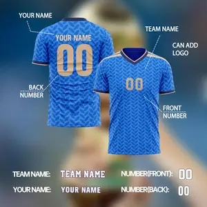Custom Soccer Jersey Personalized Name Number Sports Shirt Unisex Athletic Uniform