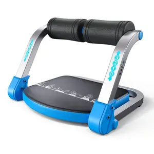 Abdominal Exercise Equipment for Abdominal Training, Abdominal Exercise Equipment with 3-Level Adjustable Resistance and Automatic Rebound Function, Sit-Up Machine that Can Bear 330 Pounds, Suitable for Home Exercise Abdominal Equipment