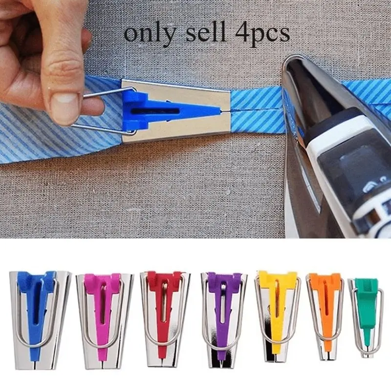 4Pcs Special tool for splicing, tape maker, edge banding device, edge rolling device, and pull tube Sewing Tools