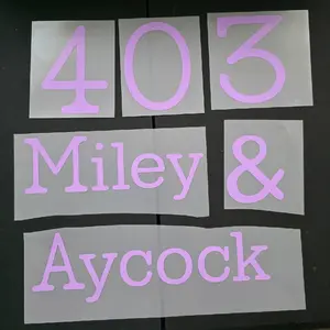 Vinyl Mailbox Numbers, Weather-Resistant Adhesive House Numbers for Outdoor Mailbox Identification