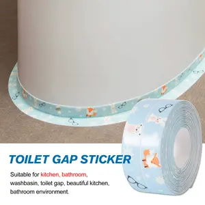 3 Counts Caulk Tape, self-adhesive design for hassle-free installation，Pattern is random