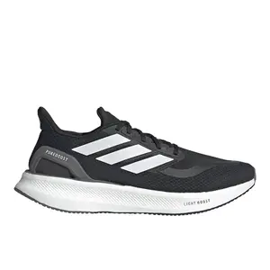 adidas Mens Pureboost 5 Running Sneakers Shoes - Black adidas Mens Pureboost 5 Running Sneakers Shoes - Black