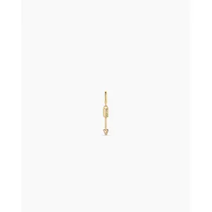 gorjana – Arrow Parker Charm – 18K Gold-Plated Charm – Symbolic & Minimalist – Everyday Jewelry Accent