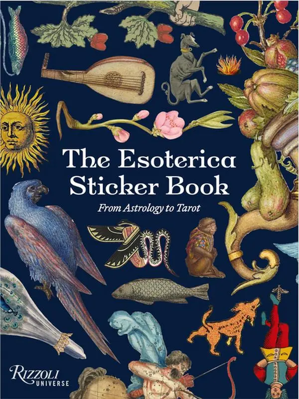 The Esoterica Sticker Book: From Astrology to Tarot -- Universe - Hardcover